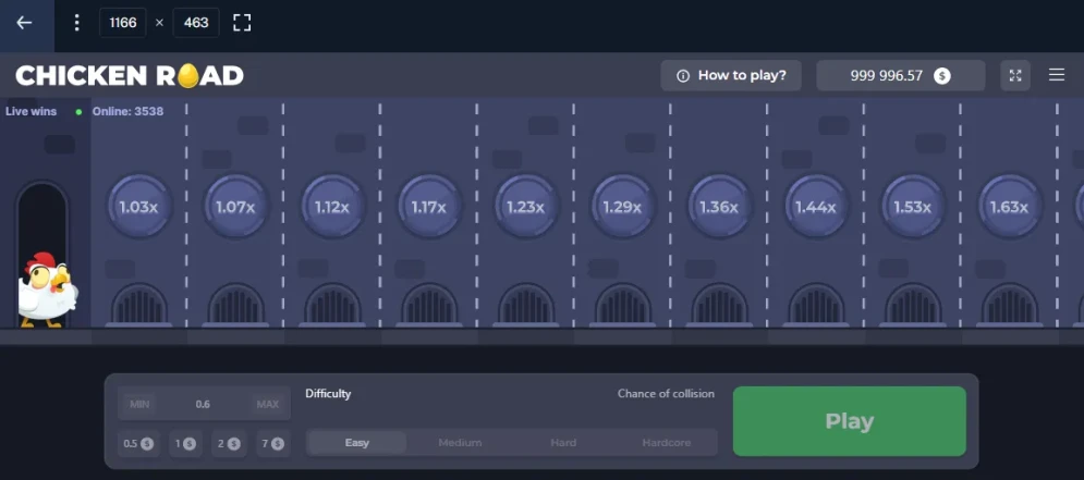 Chicken Road gameplay